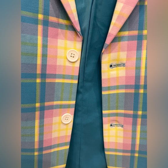 Men’s blazer size 42. Easter / spring colors! - Picture 2 of 5